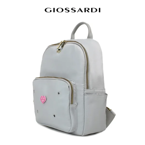 GIOSSARDI Fashion Pop-In Nylon Backpack – GHB2411NN3BH4
