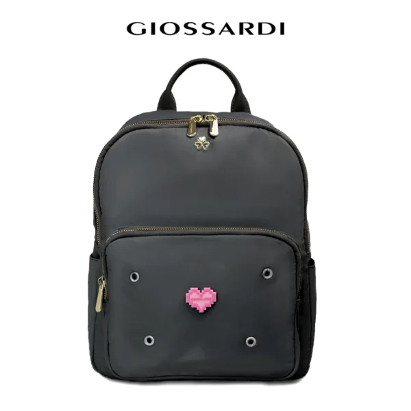 GIOSSARDI Fashion Pop-In Nylon Backpack – GHB2411NN3BH4