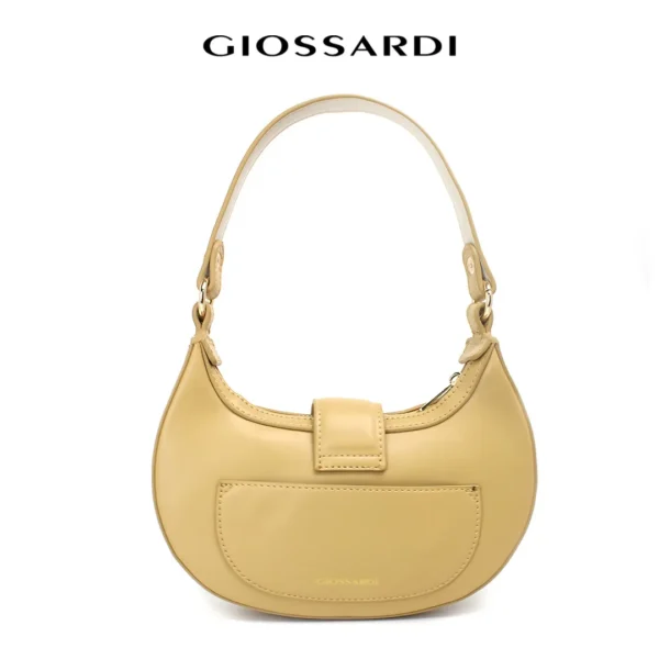 GIOSSARDI Luna Collection Heart Embossed Shoulder Bag – GHB1222PN3MI4