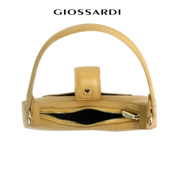 GIOSSARDI Luna Collection Heart Embossed Shoulder Bag – GHB1222PN3MI4