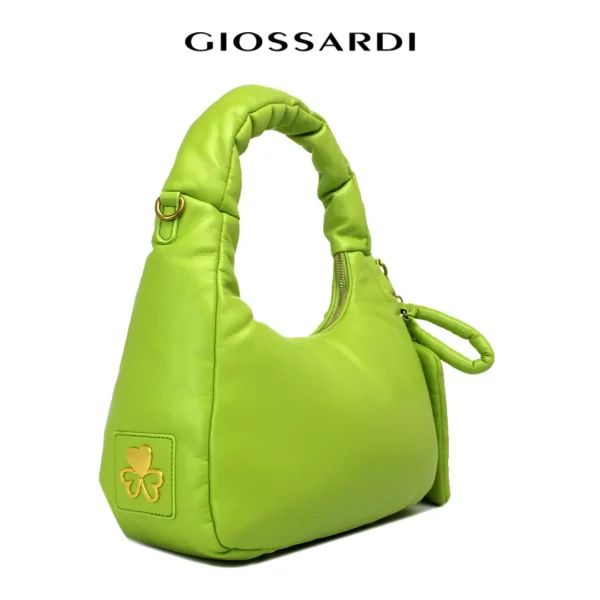 GIOSSARDI Amber Collection Puffy Shoulder Bag With Small Pouch – GHB1722PN3MI4