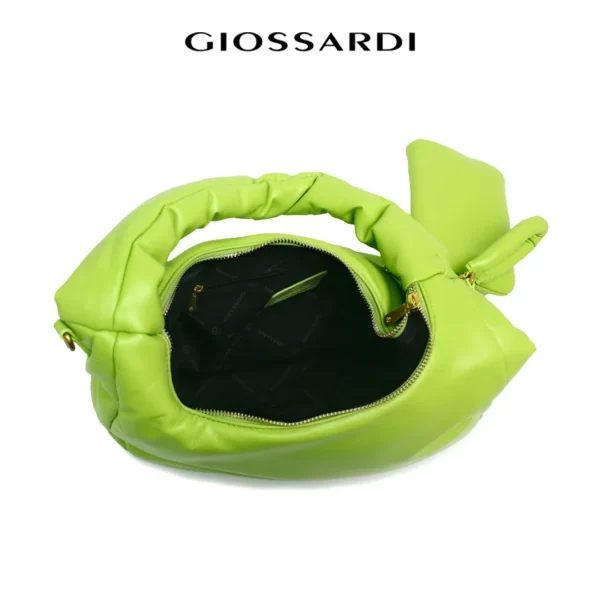 GIOSSARDI Amber Collection Puffy Shoulder Bag With Small Pouch – GHB1722PN3MI4