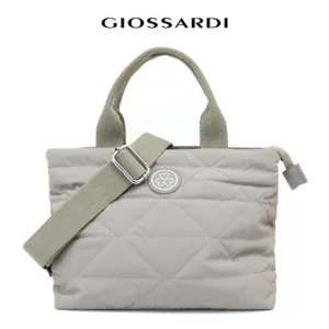 GIOSSARDI Mimi Collection Soft Nylon Crossbody Tote Bag – GHB1522NN3BI4
