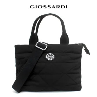 GIOSSARDI Mimi Collection Soft Nylon Crossbody Tote Bag - GHB1522NN3BI4 by GIOSSARDI Malaysia – Spacious tote bags for work, travel, and weekends