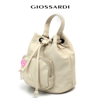 GIOSSARDI Niko Collection Small Nylon Bucket Bag – GHB3411NN3MJ4