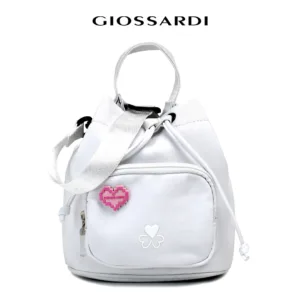 GIOSSARDI Niko Collection Small Nylon Bucket Bag – GHB3411NN3MJ4