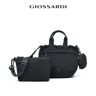 GIOSSARDI Lumo Collection 3-in-1 Small Nylon Dumpling Bag – GHB4312NN3BL4