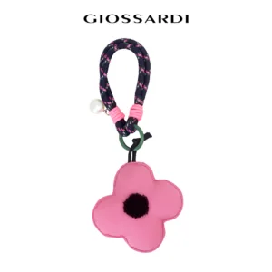GIOSSARDI Cutie Flower Bag Charm Keychain – GAC0456FN3NH4 Rantai Kunci 钥匙圈