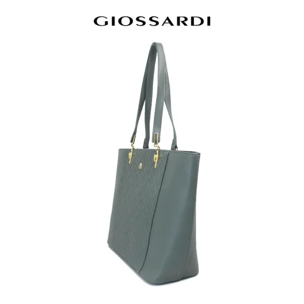 GIOSSARDI Heart Embossed 2-in-1 Tote Bag – GHB0111PN3BH4 Beg Tote 单肩包