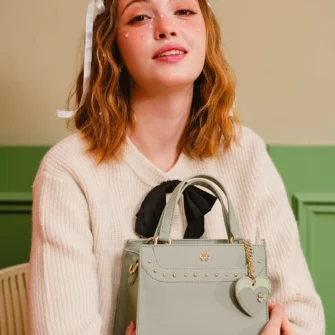 GIOSSARDI Stella Collection Top Handle Bag – GHB0912PN3MH4 Beg Tangan Wanita 手提包