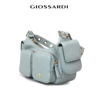 GIOSSARDI Clara Collection Front Pockets Ladies Shoulder Bag – GHB1022PN3MH4 Beg Bahu Wanita 单肩包