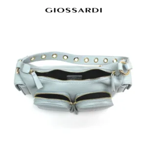 GIOSSARDI Clara Collection Front Pockets Ladies Shoulder Bag – GHB1022PN3MH4 Beg Bahu Wanita 单肩包