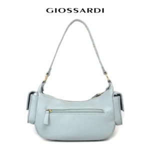 GIOSSARDI Clara Collection Front Pockets Ladies Shoulder Bag – GHB1022PN3MH4 Beg Bahu Wanita 单肩包