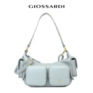 GIOSSARDI Clara Collection Front Pockets Ladies Shoulder Bag – GHB1022PN3MH4 Beg Bahu Wanita 单肩包