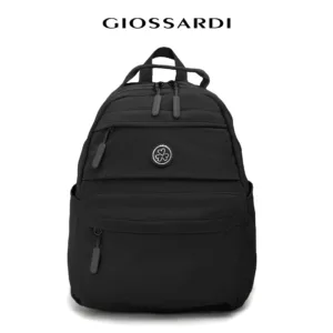 GIOSSARDI Urban Unisex Nylon Backpack – GHB1411NN3BH4 Beg Galas Belakang Perempuan 双肩包