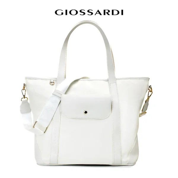GIOSSARDI Urban Canvas Tote Bag - GHB1822CN3BG4 Beg Tote 单肩包 by GIOSSARDI Malaysia – Spacious tote bags for work, travel, and weekends