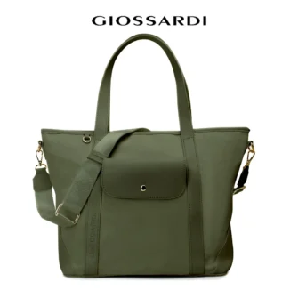 GIOSSARDI Urban Canvas Tote Bag – GHB1822CN3BG4 Beg Tote 单肩包