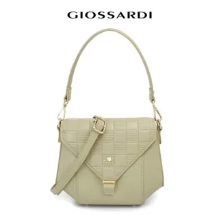 GIOSSARDI Classic Check Crossbody Sling Bag – GHB2122PN3MJ4 Beg Sandang Wanita 包包 女 斜挎包
