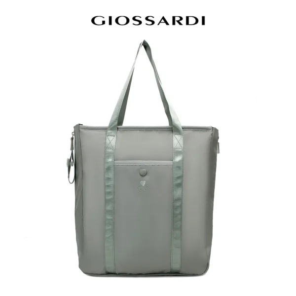 GIOSSARDI Daily Multi-Pocket Nylon Tote Bag – GHB3111NN3BK4 Beg Tote 单肩包