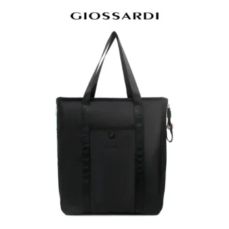 GIOSSARDI Daily Multi-Pocket Nylon Tote Bag – GHB3111NN3BK4 Beg Tote 单肩包