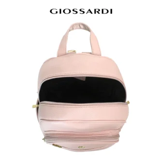 GIOSSARDI Solid Casual Backpack – GHB3522PN3BJ4 Beg Galas Belakang Perempuan 双肩包