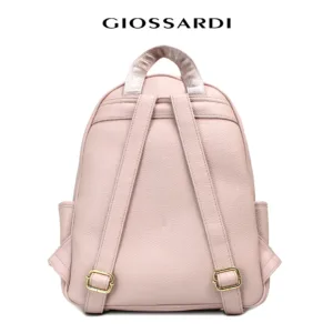 GIOSSARDI Solid Casual Backpack – GHB3522PN3BJ4 Beg Galas Belakang Perempuan 双肩包