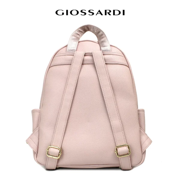 GIOSSARDI Solid Casual Backpack – GHB3522PN3BJ4 Beg Galas Belakang Perempuan 双肩包