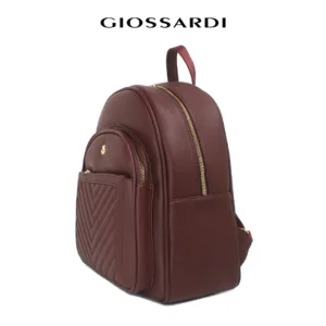 GIOSSARDI Minimalist Quilted Backpack – GHB3712PN3BJ4 Beg Galas Belakang Perempuan 双肩包