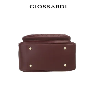 GIOSSARDI Minimalist Quilted Backpack – GHB3712PN3BJ4 Beg Galas Belakang Perempuan 双肩包