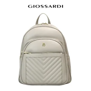 GIOSSARDI Minimalist Quilted Backpack – GHB3712PN3BJ4 Beg Galas Belakang Perempuan 双肩包