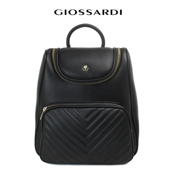 GIOSSARDI Casual Quilted 2-In-1 Backpack – GHB3722PN3BJ4 Beg Galas Belakang Perempuan 双肩包
