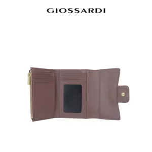 GIOSSARDI Classic Essential Trifold Purse – GSP0423PN3MK4 Dompet Wanita 钱包