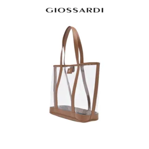 GIOSSARDI Sunkissed Collection Transparent 2-in-1 Tote Bag – GHB1112PN3MH5 Beg Tote 单肩包