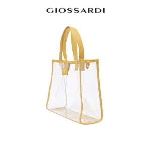 GIOSSARDI Sunkissed Collection Transparent 2-in-1 Tote Bag – GHB1122PN3MH5 Beg Tote 单肩包