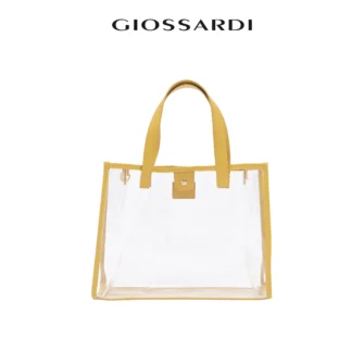 GIOSSARDI Sunkissed Collection Transparent 2-in-1 Tote Bag – GHB1122PN3MH5 Beg Tote 单肩包