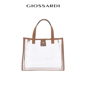 GIOSSARDI Sunkissed Collection Transparent 2-in-1 Tote Bag – GHB1122PN3MH5 Beg Tote 单肩包