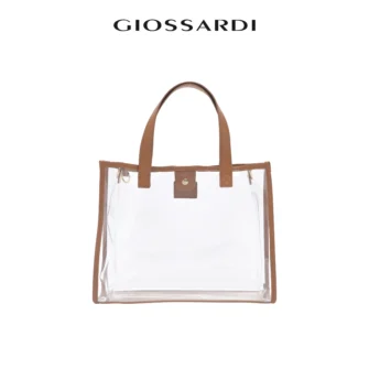 GIOSSARDI Sunkissed Collection Transparent 2-in-1 Tote Bag – GHB1122PN3MH5 Beg Tote 单肩包