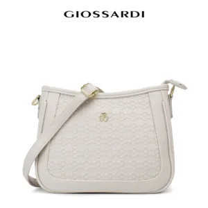 GIOSSARDI Daisy Embossed Sling Bag – GHB1612PN3BI4 Beg Sandang Wanita 包包 女 斜挎包