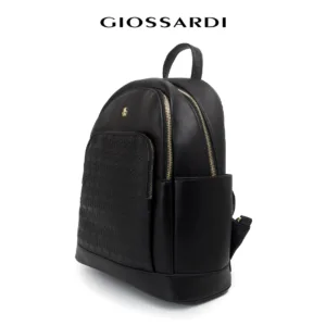 GIOSSARDI Daisy Embossed Backpack – GHB1622PN3BI4  Beg Galas Belakang Perempuan 双肩包