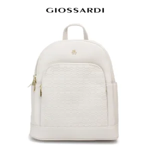 GIOSSARDI Daisy Embossed Backpack – GHB1622PN3BI4  Beg Galas Belakang Perempuan 双肩包