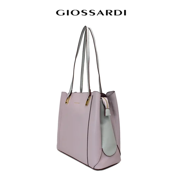 GIOSSARDI Premium Two-Tone Color Tote Bag – GHB3211PN3BJ4 Beg Tote 单肩包