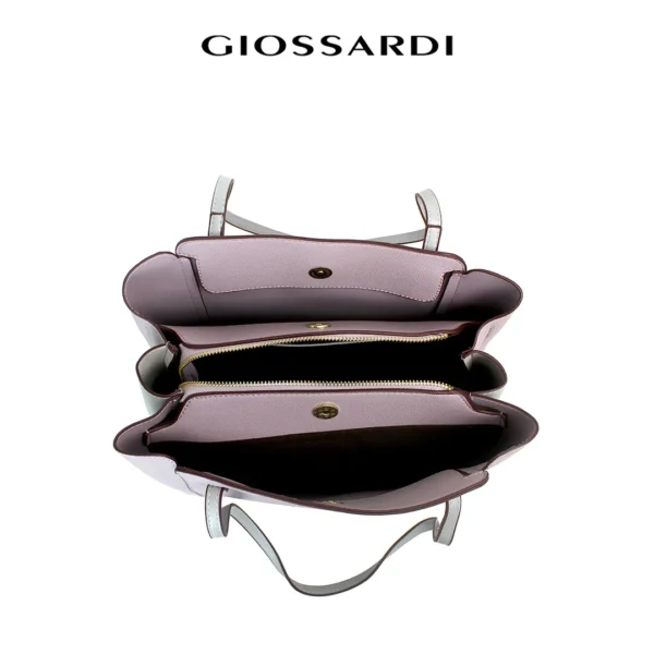 GIOSSARDI Premium Two-Tone Color Tote Bag – GHB3211PN3BJ4 Beg Tote 单肩包