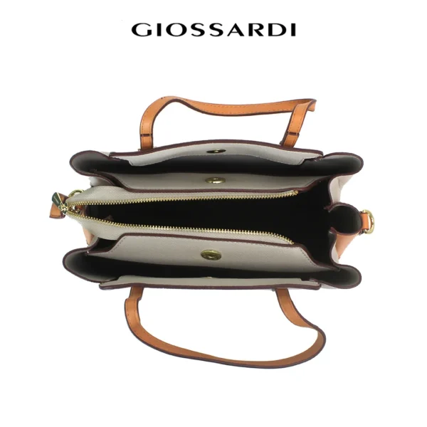 GIOSSARDI Premium Two-Tone Color Shoulder Bag – GHB3311PN3BJ4 Beg Bahu Wanita