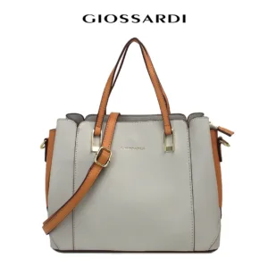 GIOSSARDI Premium Two-Tone Color Shoulder Bag – GHB3311PN3BJ4 Beg Bahu Wanita