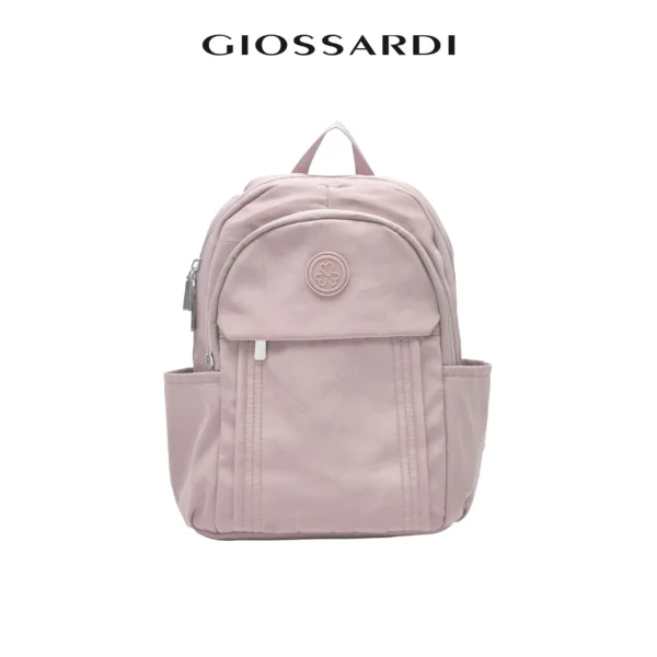 GIOSSARDI Double Zipper Closure – GHB3022NN3BI5 Beg Galas Belakang Perempuan 双肩包