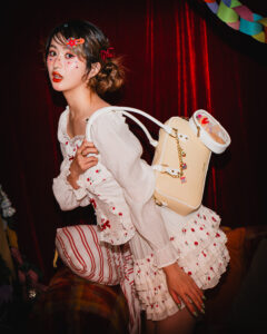 GIOSSARDI Circus Collection Bowling Handbag – GHB2922PN3MJ5