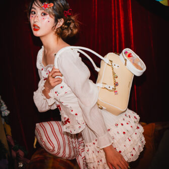 GIOSSARDI Circus Collection Bowling Handbag – GHB2922PN3MJ5