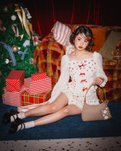 GIOSSARDI Circus Collection Shoulder Bags – GHB2212PN3MJ5 Beg Bahu Wanita