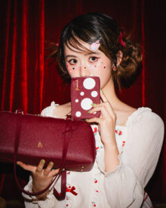 GIOSSARDI Circus Collection Bowling Bag – GHB2222PN3MJ5 Beg Bahu Wanita