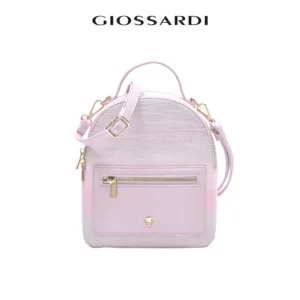 GIOSSARDI Slingable Backpack – GHB1211PN3MI5 Beg Galas Belakang Perempuan